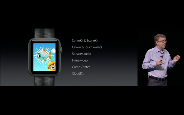 Apple zeigt WatchOS 3. (Screenshot: Golem.de)
